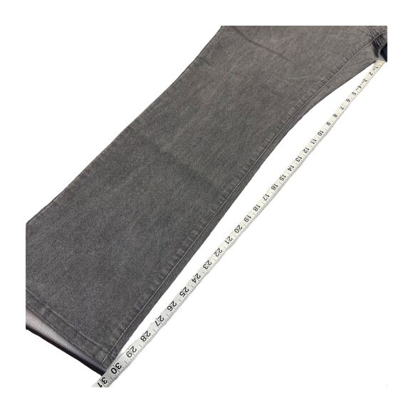 Gloria Vanderbilt Jeans Women's 12 Gray Denim Stretch High-Rise Straight Leg - Picture 9 of 9